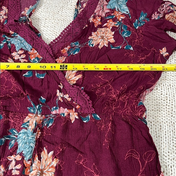 Xhilaration Floral Print Romper - Picture 8 of 10